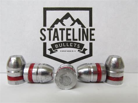 44 Cal 200 Gr Rnfp Lead Cast Bullets For Reloading Stateline Bullets