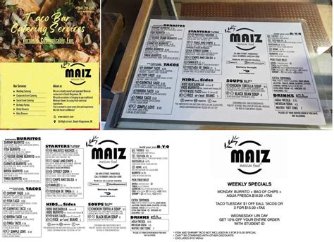 Maiz South Kingstown Menu Reviews 90 Photos 16 Restaurantji