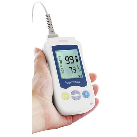 Hand Held Pulse Oximeter Yk Mini Lcd Yonker Compact For