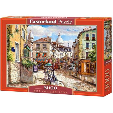 Montmartre Sacr Coeur Puzzle Pi Ces Castorland