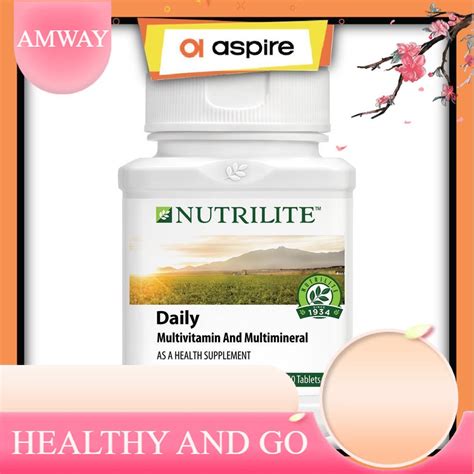 Amway Nutrilite Daily Multivitamin And Multimineral 60 180 Tablets