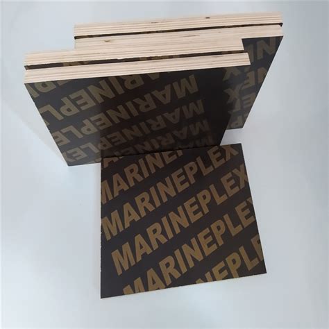 Waterproof Marine Phenolic Formwork Construction Shuttering Black Face