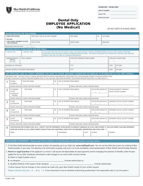 Dental Employee Application Form How To Create A Dental Employee