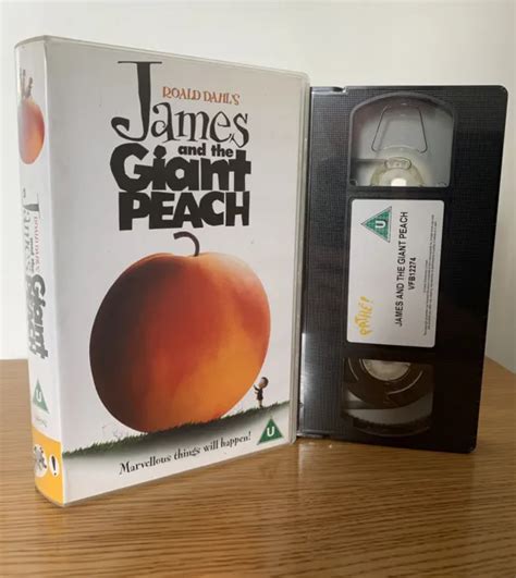 JAMES AND THE Giant Peach SEALED VHS Video Roald Dahl 2 99 PicClick UK