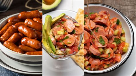 Different Ways To Present Cocktail Franks At Parties Serving Style