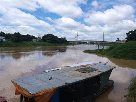 Mesmo Chuvas N Vel Do Rio Acre Baixa Mais De Cent Metros Na