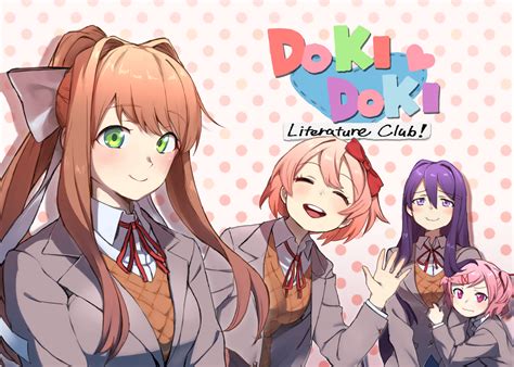 Doki Doki Literature Club Hd Wallpaper