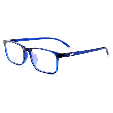 Baonong Simple Design Rectangular Ultralight Tr90 Optical Eyeglasses Full Rim Frame For Men