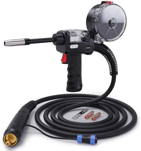 Arccaptain Spool Gun For Aluminum Welding A Euro Connection Ft For