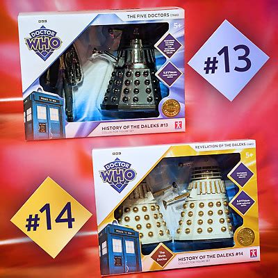 Doctor Who History Of The Daleks Action Figure Sets Ebay