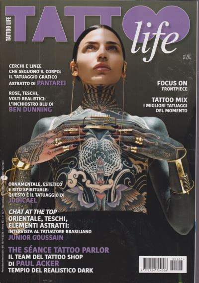 Tattoo Life N Bimestrale Novembre Dicembre Edicola Shop