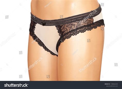 Female Panties On Mannequin Isolated On Stock Photo 1189062244