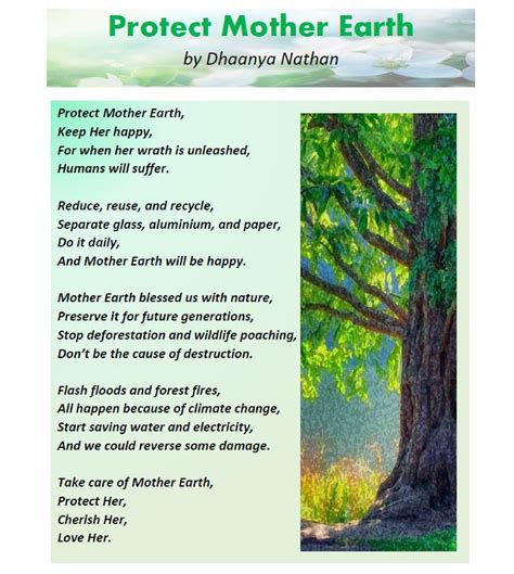 Earth Day Poem