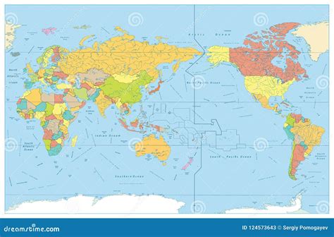 Rivers World Map