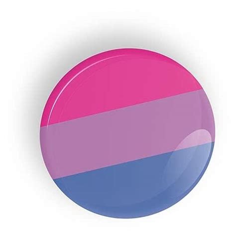 Bisexual Pride Flag Pin Badge Button Or Fridge Magnet Lgbt Lgbtq Lgbtqi