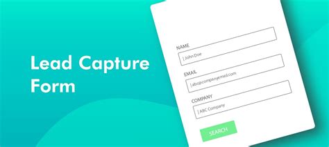 Use A Lead Capture Form To Capture Leads Seamlessly LeadSquared