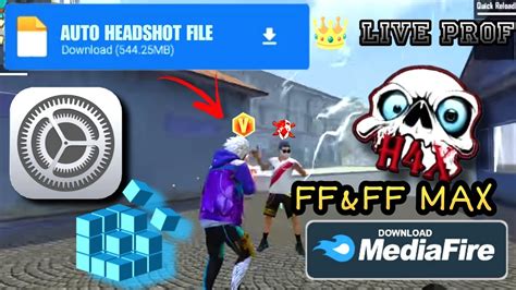 Free Fire Auto Headshot Config File🎯🌠 Macro Aimbot No Recoil Regedit