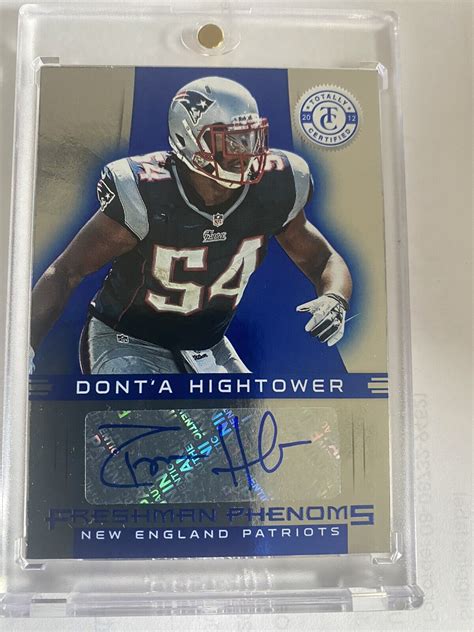 Panini Freshman Phenoms Donta Hightower Autographed Rookie