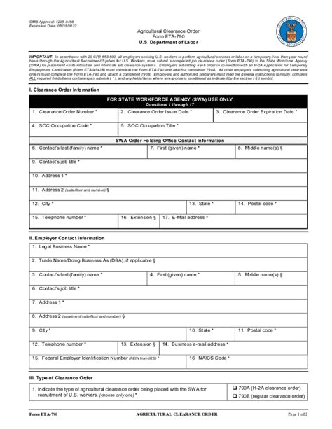 Eta Form Fillable Printable Forms Free Online