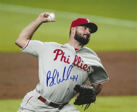 AUTOGRAPHED Brandon Workman 8X10 Philadelphia Phillies Photo Main