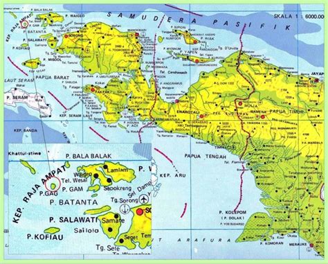 √ PETA PAPUA dan Kondisi Geografisnya (Lengkap) - Sindunesia