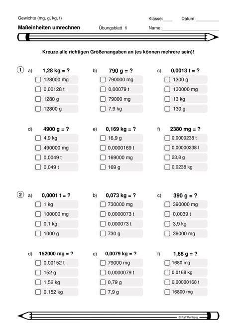 Kilogramm Mathe Klasse Gewichte Arbeitsbl Tter Kostenlos Zimzimmer