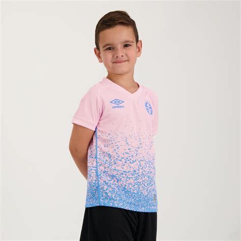 Camisa Umbro Gr Mio Outubro Rosa Infantil Futfanatics