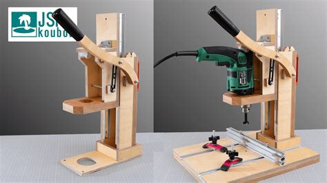 Way Drill Press Machine Handmade Drill Stand Youtube