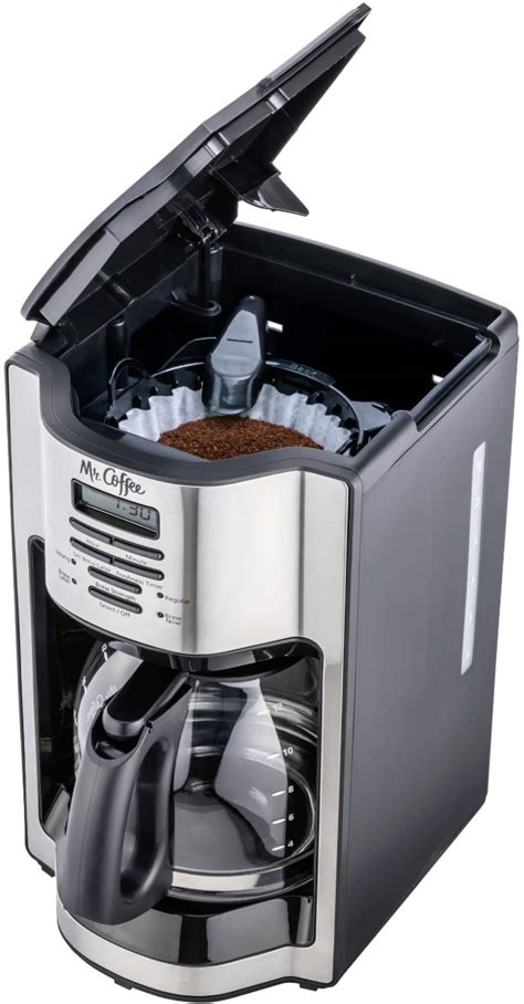 Customer Reviews Mr Coffee 12 Cup Coffee Maker With Rapid Brew System Stainless Steel 2121121