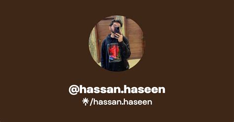 Hassanhaseen Instagram Facebook Twitch Linktree