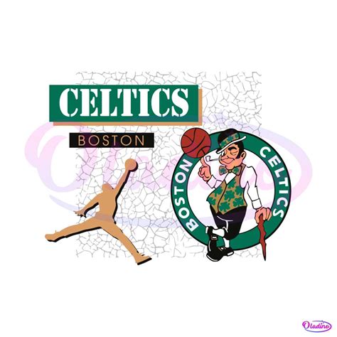 Boston Celtics Jordan Elephant Svg Graphic Design Files