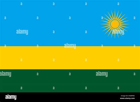 Rwanda National Flag Hi Res Stock Photography And Images Alamy