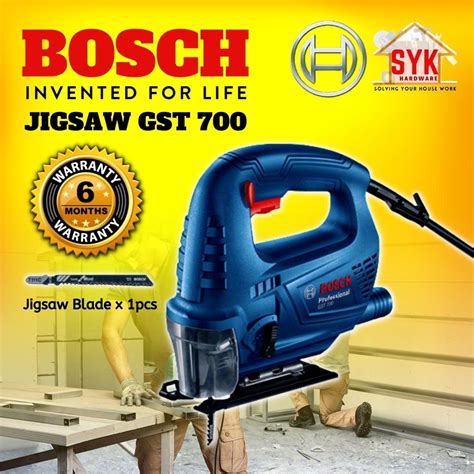 SYK Bosch GST 700 Professional Electric Corded Jigsaw Wood Cutter Jig