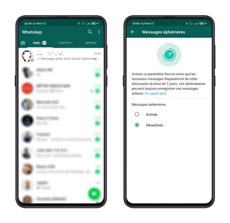 Messages Ephémères WhatsApp Comment Les Activer et Les Envoyer The Belt