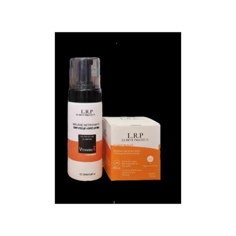 LRP PACK CREME HYDRATANTE VITAMINE C MOUSSE NETTOYANTE ECLAIRCISSANTE