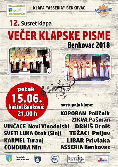 Ve Er Klapske Pisme Benkovac Kultura Info Zadar