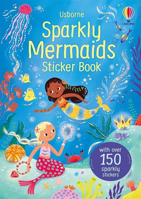 Sparkly Mermaids Sticker Book Sparkly Sticker Books Beecham Alice