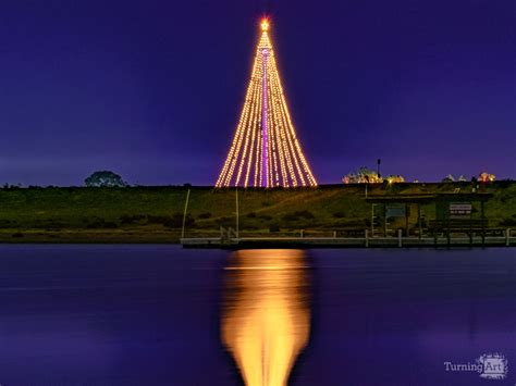 Seaworld Sky Tower at Night from Fiesta Island, San Diego by Brian ...