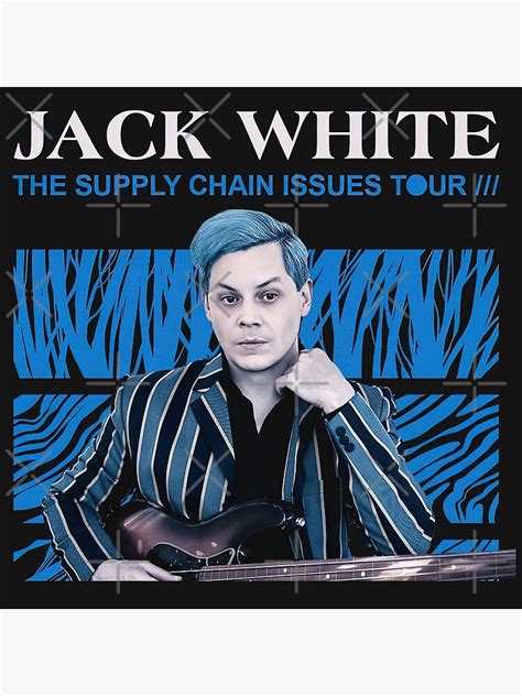 J White Supply Chain Tour Poster For Sale By Russellstevens Redbubble