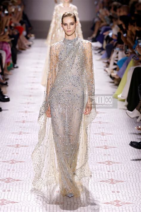 Elie Saab Fashion Show Runway Couture Fall Winter Paris Fashion