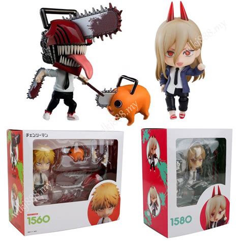 Nendoroid Hot Sales Chainsaw Man Anime Figura 1560 Denji 1580 Power Action Modelo De Bonecas De