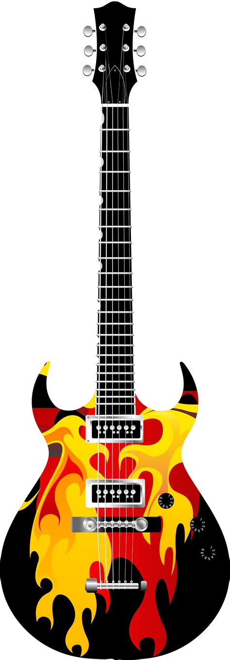 Electric Guitar Transparent Background