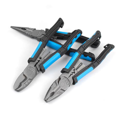 Newacalox Pliers Set Wire Pliers Crimping Pliers Wire Stripper Wire