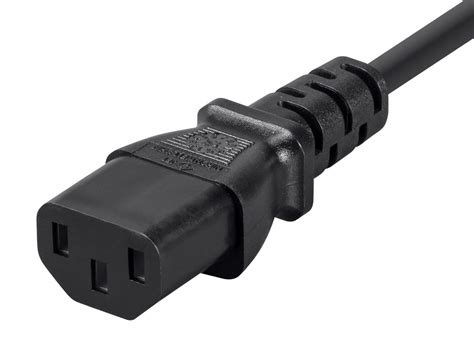 Monoprice Power Cord Jis 8303 Japan To Iec 60320 C13 18awg Black