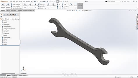 تصميم أجزاء ميكانيكية باستخدام solidworks خمسات