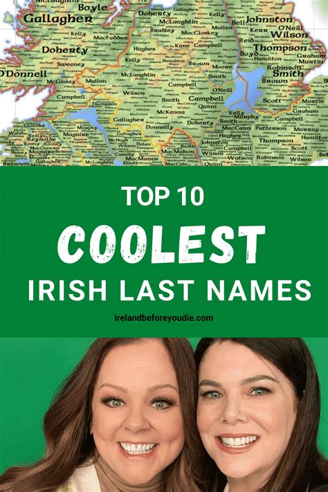 Top 10 COOLEST Irish last names you will love, RANKED