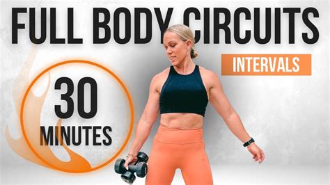 30 Minute Full Body Circuit Workout Ultimate Interval Training Youtube