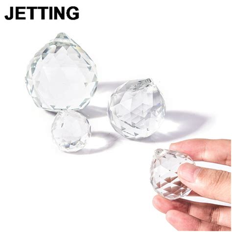 Clear Mm Crystal Ball Prism Facet Glas Kr Grandado