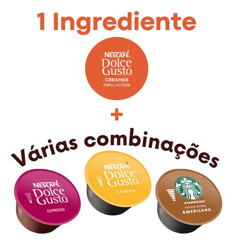 Kit Capsulas Dolce Gusto Creamer Leite Zero Lactose Mercadolivre