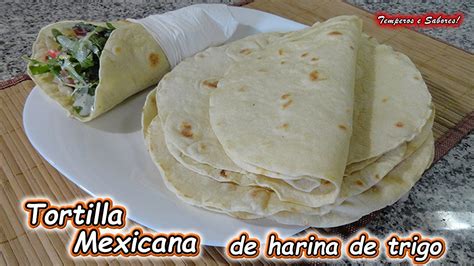 Receta de tortillas mexicanas caseras